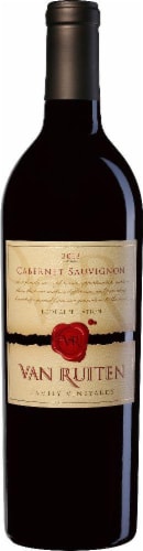 Van Ruiten Family Winery Cabernet Sauvignon Perspective: front