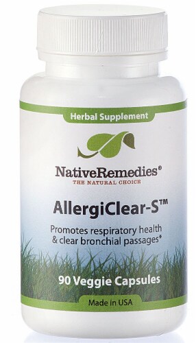 Native Remedies  AllergiClear-S™ Perspective: front