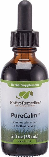 Native Remedies PureCalm Herbal Supplement Perspective: front