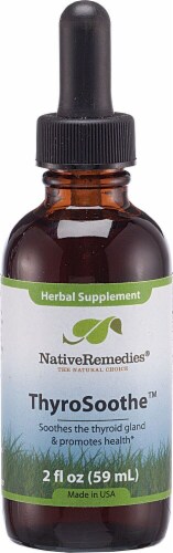 Native Remedies  ThyroSoothe™ Herbal Supplement Perspective: front