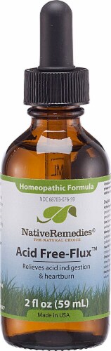 Native Remedies Acid Free-Flux Homeopathic Formula Perspective: front