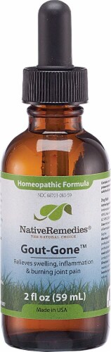 Native Remedies  Gout-Gone™ Homeopathic Formula Perspective: front