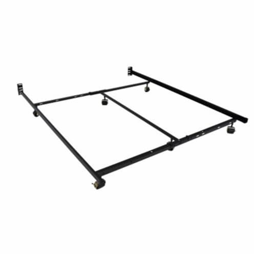 Low Profile Premium Lev-R-Lock 6-Legs Bed Frame Twin/Full/Queen/Cal King/E. King Perspective: front