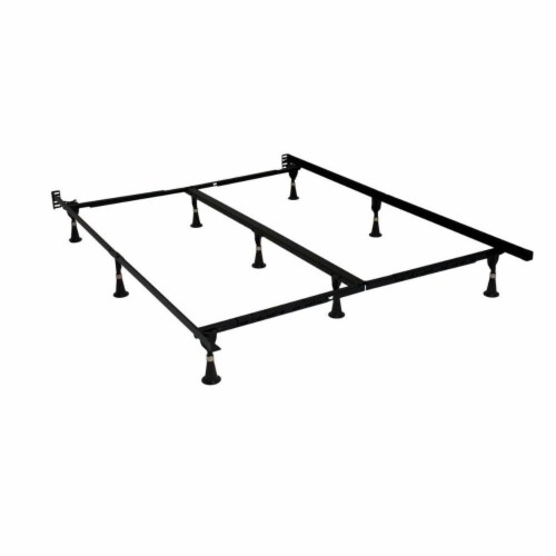 Premium Bed Frame Patent 9-414-690 & 10-321-768 Twin/Full/Queen/King/Cal. King Perspective: front