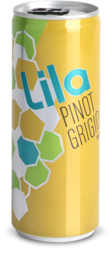 Lila Wines Pinot Grigio Italy White Wine Perspective: front
