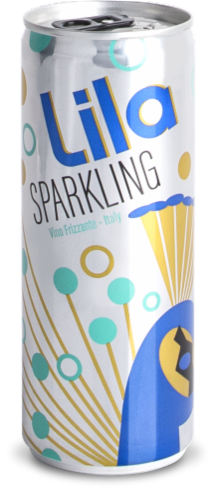 Lila Wines Sparkling Wine Spritzer Perspective: front