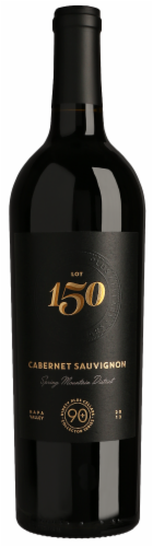 90 + Cellars Lot 150 Cabernet Sauvignon Perspective: front