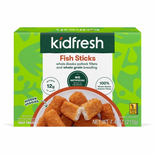 Kidfresh Fun-Tastic Fish Sticks Perspective: front