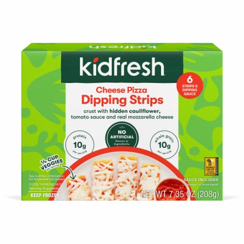 Kidfresh Cheese Pizza Dipping Strips Perspective: front