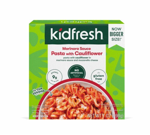 Kidfresh® Marinara Sauce Pasta with Cauliflower Perspective: front