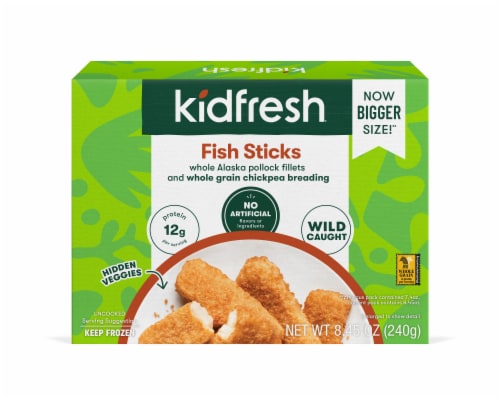 Kidfresh Fish Sticks Perspective: front