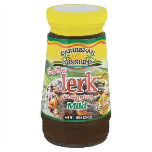 Caribbean Sunshine® Mild Boston Jerk Seasoning Perspective: front