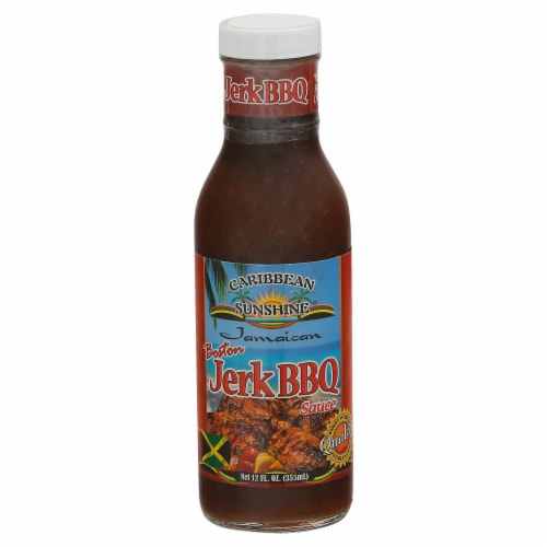 Caribbean Sunshine® Jamaican Boston Jerk BBQ Sauce Perspective: front