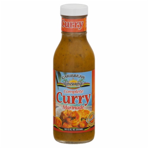 Caribbean Sunshine® Jamaican Curry Marinade Perspective: front