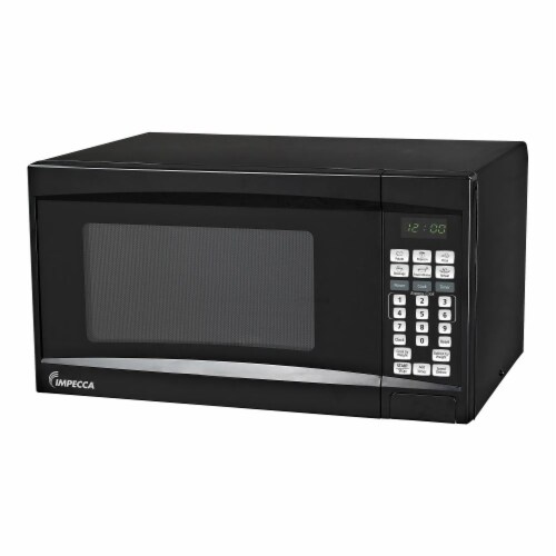 West Bend 0.7 Cu. Ft. 700 Watt Compact Kitchen Countertop Microwave Oven,  Black, 1 Piece - Fred Meyer