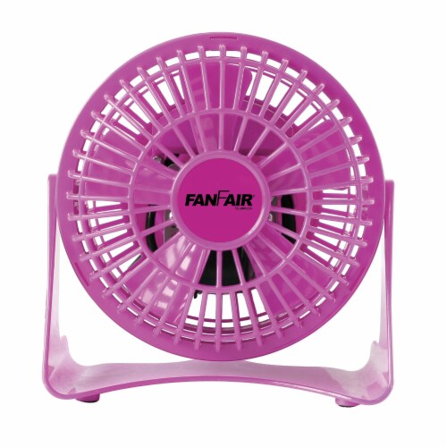 Purple desk fan discount