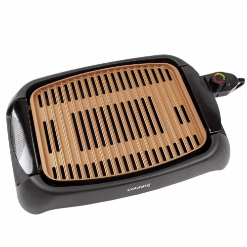 Courant Indoor Smokeless Grill with Copper Coat 1 Baker s