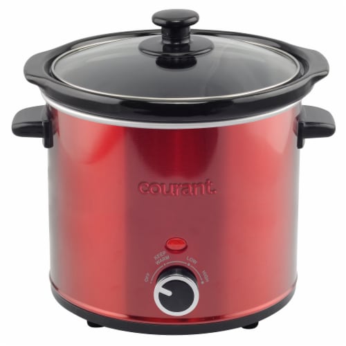 Courant Courant 3.2 Quart Slow Cooker - Red, 1 - City Market