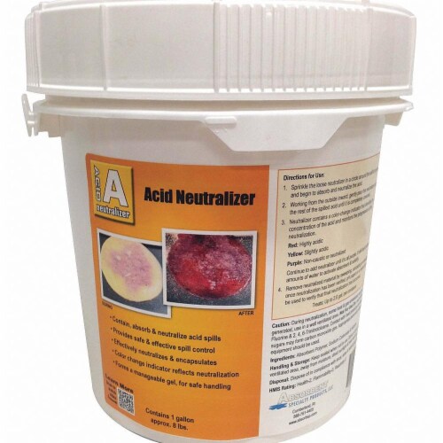 Sim Supply Acid Neutralizer,1 gal.,Pail  ACID1 Perspective: front