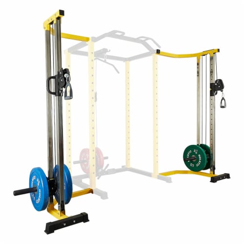 HulkFit Cable Crossover Attachment with Pulley System for Power