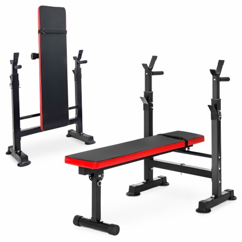 BalanceFrom Fitness Multifunctional Adjustable Workout Station with Squat Rack 1 Piece Fred Meyer