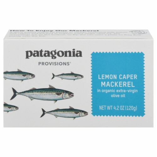 Patagonia Provisions® Lemon Caper Mackerel Perspective: front