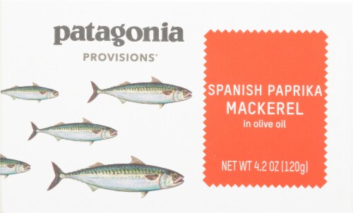 Patagonia Provisions® Spanish Paprika Mackerel Perspective: front