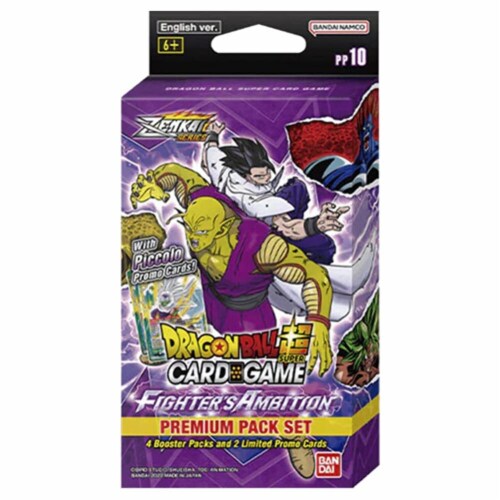 Bandai Dragon Ball Super Fighter's Ambition Card Game Perspective: front