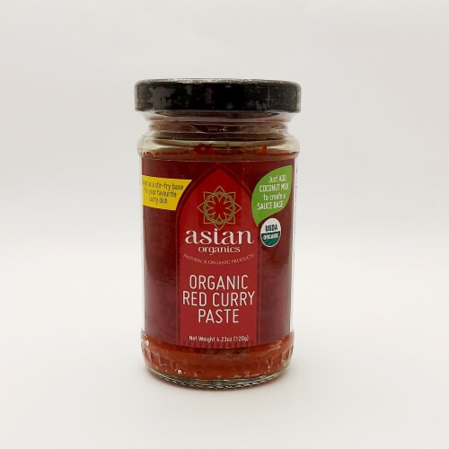 Asian Organics Organic Red Curry Paste Perspective: front