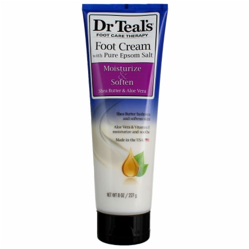 Dr Teal's® Moisturize & Soften Shea Enriched Foot Cream Perspective: front