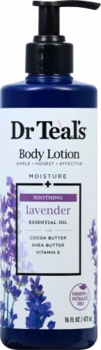 Dr Teal's Lavender Body Lotion Perspective: front
