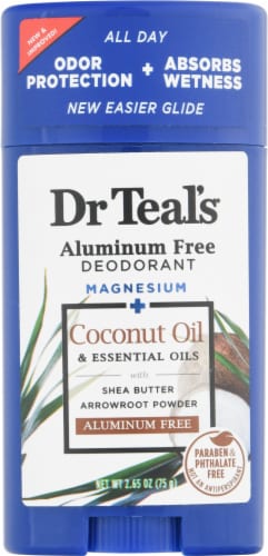 Dr Teal's® Coconut Oil Aluminum-Free Deodorant Perspective: front