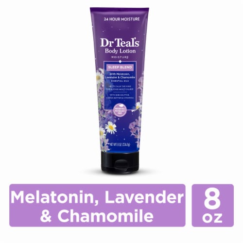 Dr Teal's® Sleep Blend Melatonin Lavender & Chamomile Body Lotion Perspective: front