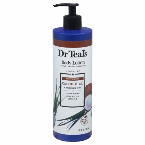 Dr Teal's® Nourishing Coconut Oil Body Lotion Perspective: front