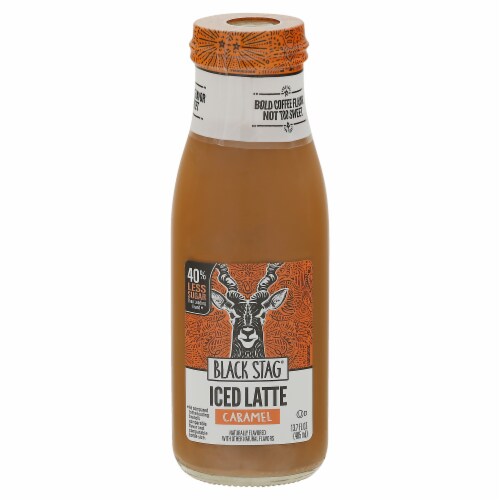 Black Stag® Caramel Iced Lattee Perspective: front