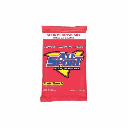 All Sport Sports Drink Mix,Fruit Punch Flavor  10125069 Perspective: front
