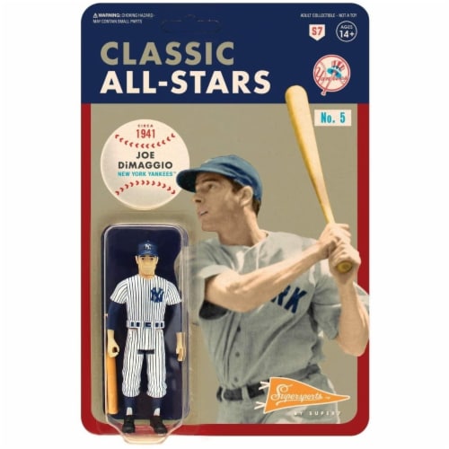 Joe DiMaggio New York Yankees ReAction Figure Baseball MLB Collectible  Super7, 1 unit - King Soopers