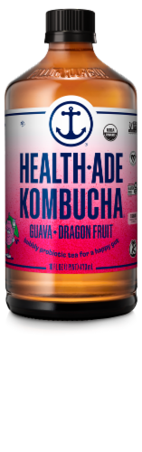 Health-Ade Guava Dragonfruit Kombucha Perspective: front