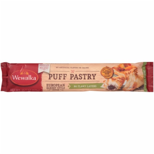 Wewalka Puff Pastry European Bakery Style Dough Perspective: front