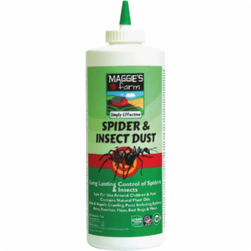 Maggie's Farm 7 Oz. Ready To Use Powder Spider & Insect Killer MSID007 Perspective: front