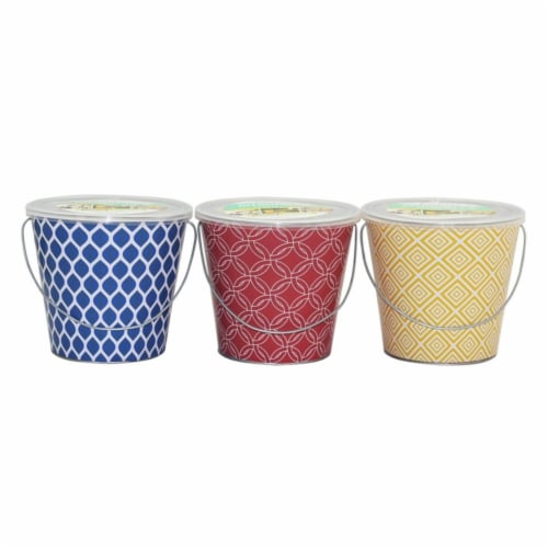 Patio Essentials Citronella Bucket Candle For Mosquitoes/Other Flying Insects 18 oz. - Total Perspective: front