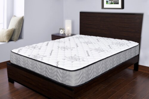 Spectra Orthopedic Mattress  Elements 9.5 Inch Medium Firm Quilted-Top Mattress  - Twin  Size Perspective: front
