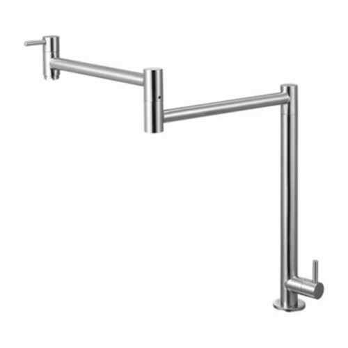 ALFI Brand AB5018-PSS Polished Stainless Steel Retractable Pot Filler