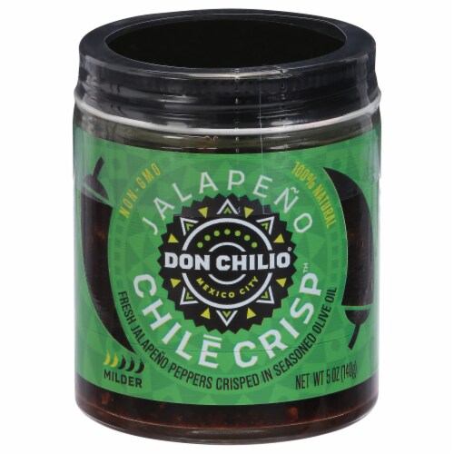 Don Chilio® Jalapeno Chili Crisps™ Perspective: front