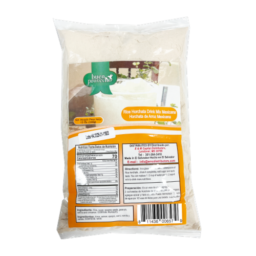 Buen Provecho Powder Horchata de Arroz Mexicana Perspective: front