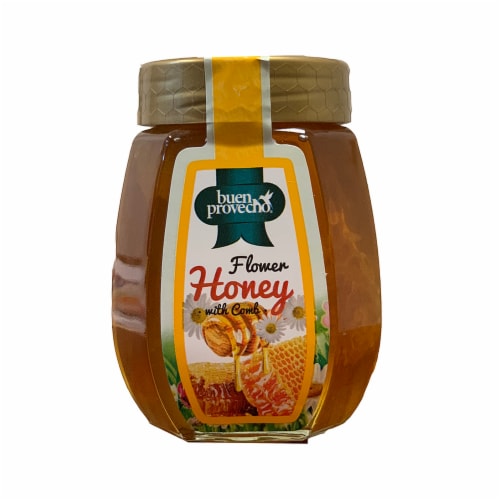 Buen Provecho® Honey with Comb Jar Perspective: front