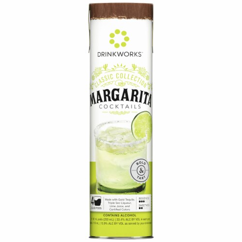 Drinkworks Classic Collection Margarita Ready to Drink Cocktail Pods Perspective: front