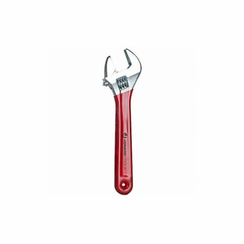 Jonard Tools Adj. Wrench,Vinyl,Chrome,8 AW-8 Perspective: front