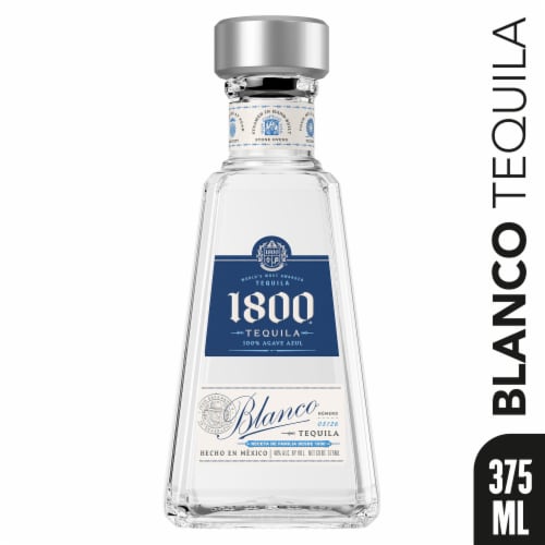 1800 Silver Reserva Tequila Perspective: front