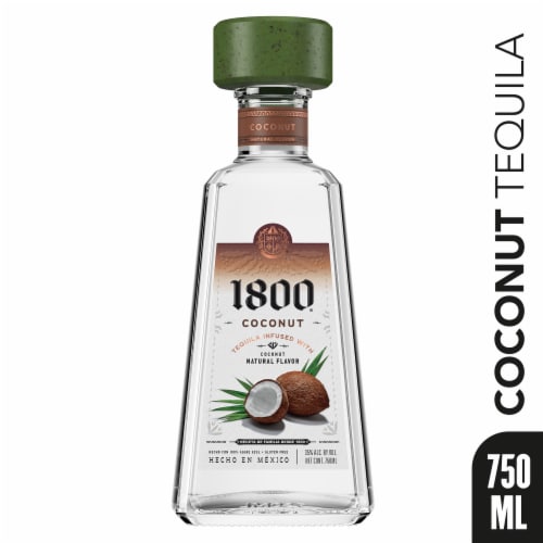 1800 Coconut Reserva Tequila Perspective: front